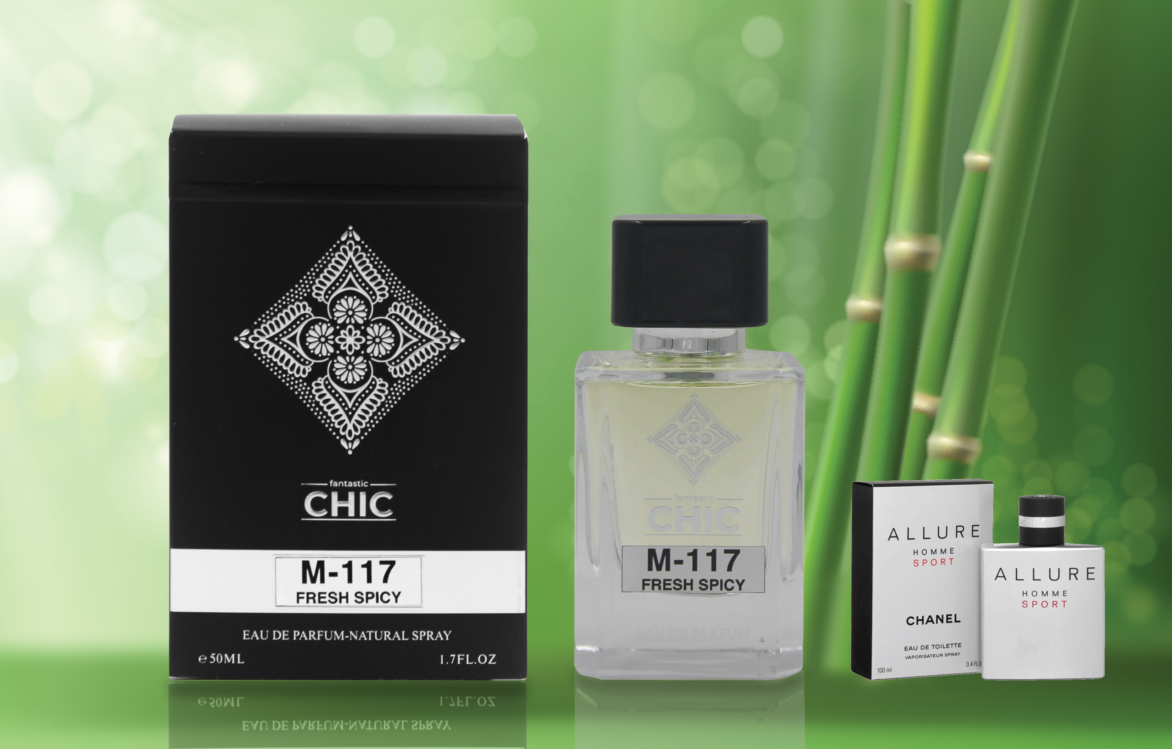 CHIC M-117 Chanel Allure Homme Sport, 50 ml