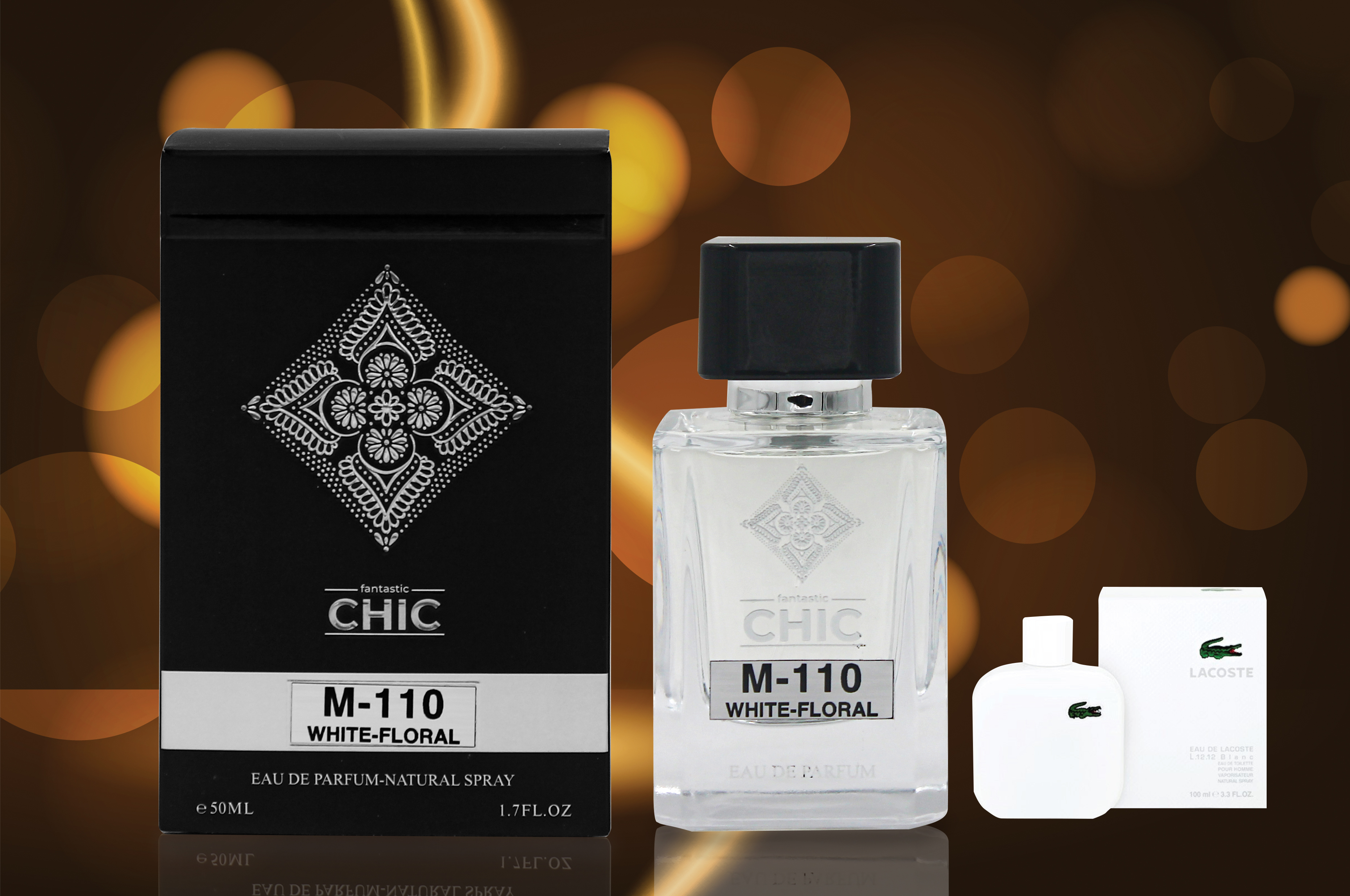 CHIC M-110 Lacoste L.12.12. White, 50 ml