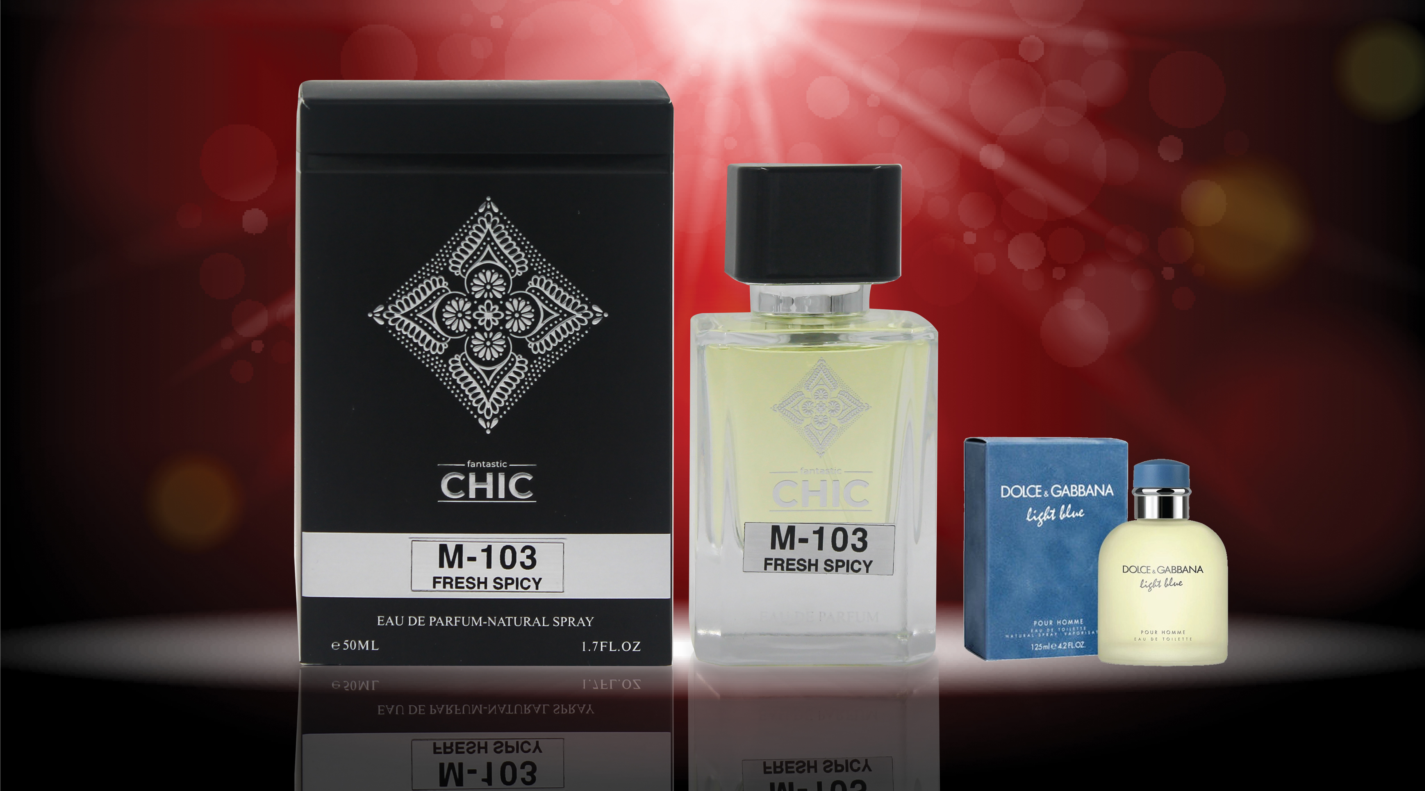 CHIC M-103 Dolce&Gabbana Light Blue, 50 ml