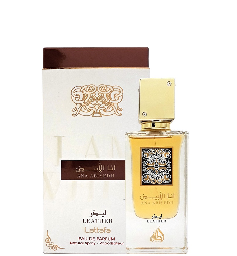Lattafa Perfumes Ana Abiyedh Leather, 60 ml