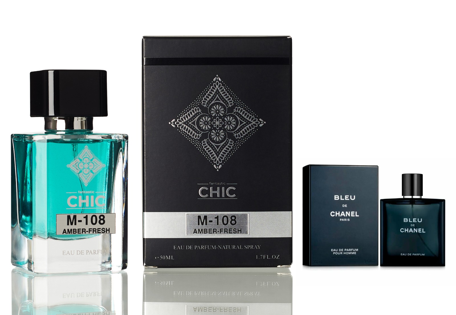 CHIC M-108 Chanel Bleu de Chanel Eau de Parfum, 50 ml