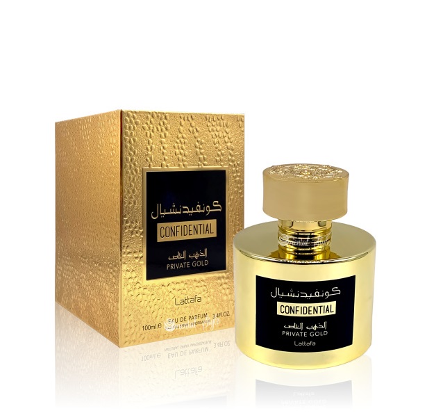 Lattafa Perfumes Confidential Private Gold, 100 ml