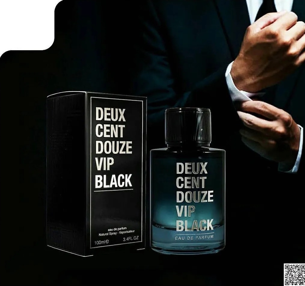 Fragrance world Deux Cent Douze Vip Black, 100 ml